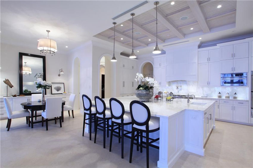 Tủ bếp hiện đại mang phong cách bãi biển 05