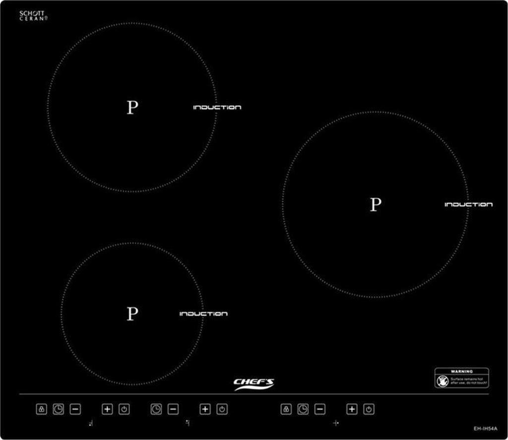 Bếp từ 3 bếp nấu Chefs EH IH54A
