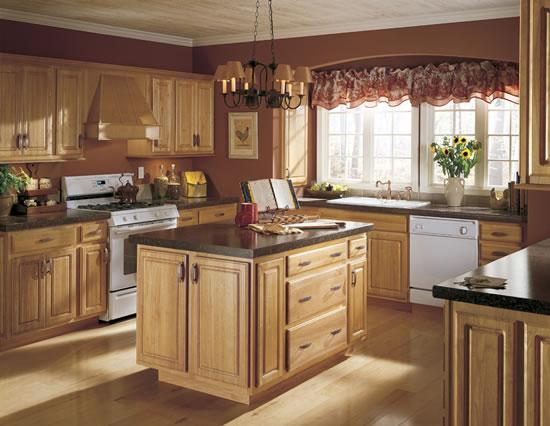 Mẫu tủ bếp vân gỗ đẹp cho phòng bếp gia đình hạnh phúc
